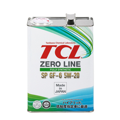 Масло моторное TCL Zero Line Fully Synth, Fuel Economy, SP, GF-6, 5W20, 4л  (1/6) Синтетика  