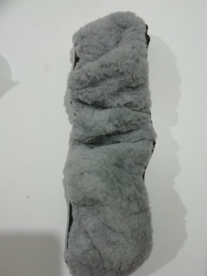 Оплетка экомех короткий, на резинке, М (d37-39 см) Серая, шт. ОП-002