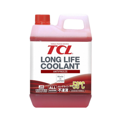 Антифриз Красный TCL -50C, 2л  (Япония)  LLC00741  (уп12шт)