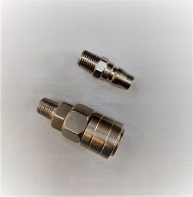 Разъем быстросъемный металл ASIA 40 SM+PM наружняя резьба 1/2" (к-т)