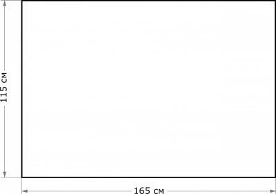 Одеяло (утеплитель двигателя) огнестойкий № 5 (165*115см) Автотепло