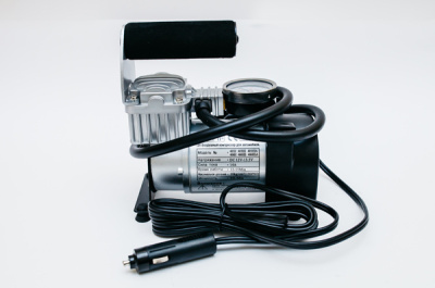 Компрессор ТАЙФУН 406H, 12V, штекер, 35 л/мин, на ножках, мягкая ручка, без доп.шланга (1/4)