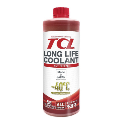 Антифриз Красный TCL -40C, 1л  (Япония)  LLC33121  (уп20шт)