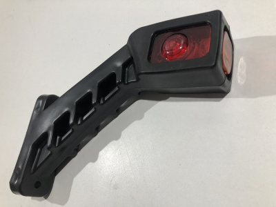 Фонарь габаритный боковой (рог) LED 12-24V, высота 19 см, к-т (2 шт)  X-22 