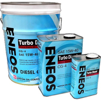 Масло моторное ENEOS CG-4 Diesel Turbo 15w40,  0.94 л. (1/20) минеральное 