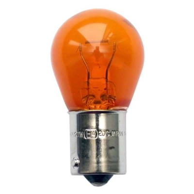 Лампа 12V 21W BA15S/ S25 Orange KOITO (4570A)  (1/10)