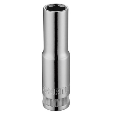 Головка торцевая 3/8" (6 гран) H63,5мм высокая 22 мм  12415 SATA  (1/4)