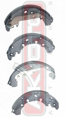 FN-3421 Колодки тормозные барабанные AKYOTO AKS-2006 FORDFiestaVJH 95~/Fusion 02~/MAZDA 2 03~