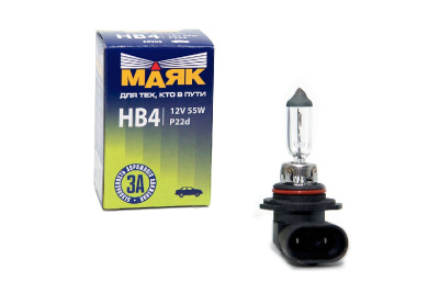 Лампа галогеновая HB4 (9006) 12V 55W P22d, шт (59006) Маяк