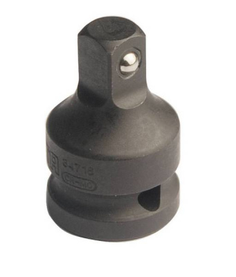 Адаптер-переходник с 1/2"(гнездо) > на 3/8",  усиленный (ударный)  34716 SATA  