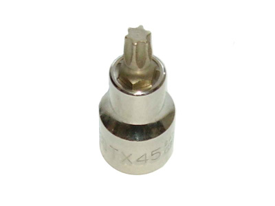 Наконечник 1/2" L55мм со вставкой TORX Т-45, шт  24106 SATA  (1/6)