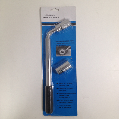 Ключ балонный Г-образный телескопический 21мм/23мм + головка 17мм/19 мм HM8101/ ST604