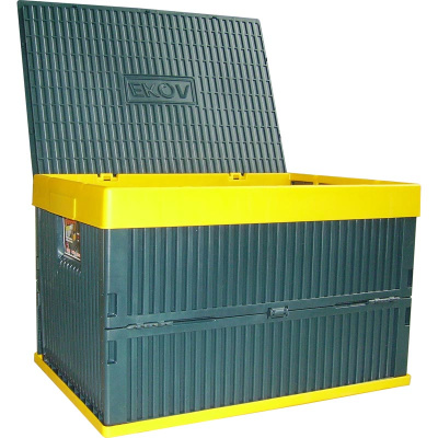 Ящик пластиковый противоударный 50L (540*370*345) складной  Ekoa  EK-700