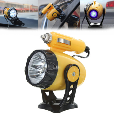 Фонарь переносной 12V, светодиодный (5LED), шнур 3 метра, 2 режима  YD-7001