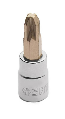 Наконечник 1/4" L37мм со вставкой TORX Т-15, шт  21103 SATA  (1/12)