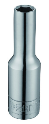 Головка торцевая 1/2" ( 6 гран) H77 мм высокая дюймовая 1/2" (12,7мм)  13203 SATA  (1/6)