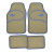 Коврики Текстиль 4 пр (п:66*44см, з:29*42см) Arctic-2, Бежевый, к-т  SKYWAY S01702012  (1/10)