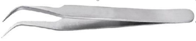 Пинцет-мини изогнутый L 118 мм  01876 TStop