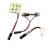 Светодиодная плата 12V (25*23мм)  9SMD WHITE Т5/Т8/Т10, к-т  SKYWAY S03301014