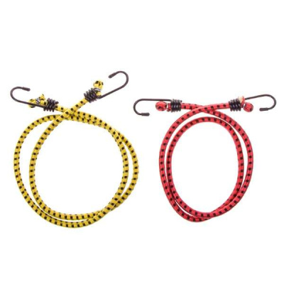 Резинка для крепления багажа 100см*8мм, Крюк метал (2шт) к-т   SKYWAY S06001007