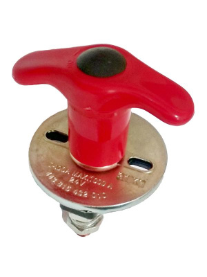 Выключатель массы универсальный поворотный с ключом 24V, 100А  (XL-016/DA-02678)
