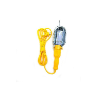 Лампа-переноска 220V, метал корпус, светодиодная (12 SMD) шнур  5 м