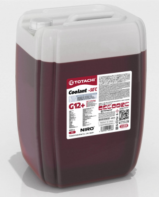Антифриз TOTACHI Niro Coolant Red -50°С (красный) 20кг 