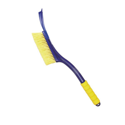 Щетка для снега со скребком съемным, пластиковая ручка 55см, WB-04, Goodyear (уп.24 шт.) 