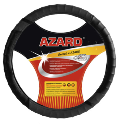 Оплетка винил Vinyl M (37-39см) Черная (OPL00010), шт. AZARD 
