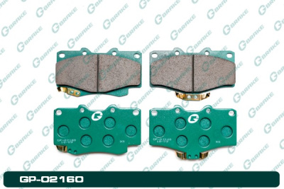 PF-1387/ 1219  Колодки тормозные дисковые G-brake GP-02160 (0446535280, 0446560130, 0449135260) FR