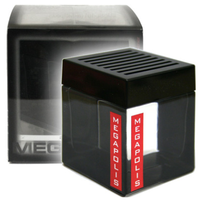 Ароматизатор на панель гелевый банка стекло MEGAPOLIS Антистресс, 60мл MGSL-101 (1/40)