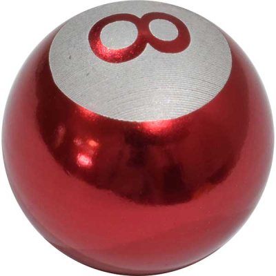 Колпачок для камеры металлический шарик Шар бильярдный (к-т 4 шт), металлик красный VC - 163
