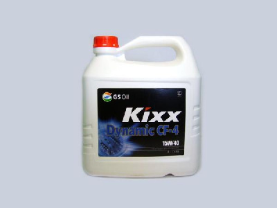 Масло моторное GS Oil Kixx HD 15w40 CF-4, 4L (1/4) Метал уп  (Dynamic15W40) SemiSynt