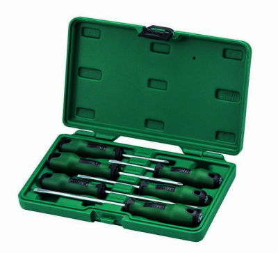 Отвертки Серия Т ( 6 предметов) кейс,  к-т  09309  SATA