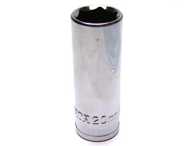 Головка торцевая 1/2" ( 6 гран) H77 мм высокая 20 мм   13411 SATA  (1/4)