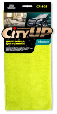 Салфетка Микрофибра 42*64см (CA-108) TechnoTowel Полотенце для техники, шт.  (уп10шт)  (10/100)