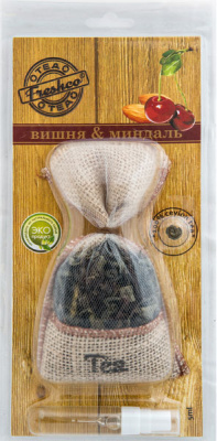 Ароматизатор подвесной мешочек Freshсo Tea (Вишня с миндалем) TE-11 