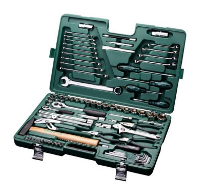 Набор инструментов 1/4,1/2" (101 предмет) кейс 09404 SATA  