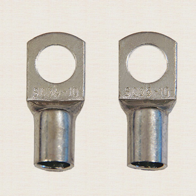 Клемма под опрессовку (наконечник провода) луженая S35* 10* 9  (2 шт), к-т  SC35-10 Klemos