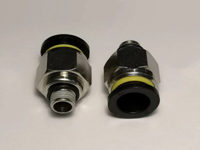 Фитинг переходной PC (прямой) d 12мм, наружняя резьба  М10*1 (1/8)  (уп.10шт)