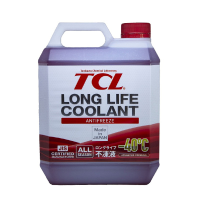Антифриз Красный TCL -40C, 4л  (Япония)  LLC01236  (уп 6шт)