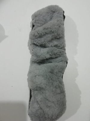 Оплетка экомех короткий, на резинке, М (d37-39 см) Серая, шт. ОП-002