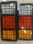Фонарь задний диодный 24V, 55LED, металлический с решеткой, 2 шт, к-т  SQ-B-059/ JSM-172