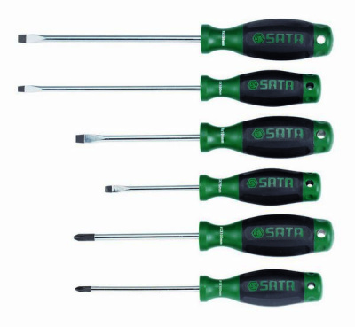 Отвертки ( 6 предметов)  к-т  09304МЕ  SATA