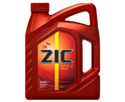 Масло трансмиссионное AКПП ZIC ATF-2,  4L (1/4)
