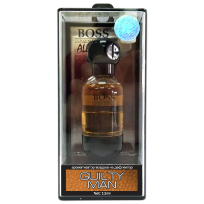 Ароматизатор на дефлектор жидкий BOSS All Black (GUILTY MAN)  13 мл. ABV-156 (1/20)