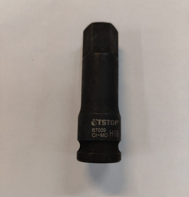 Наконечник 1/2" с шестигранной вставкой 19мм 87009   TStop