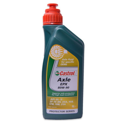 Масло трансмиссионное Castrol 80w90 GL-5 Axle EPX, 1L  (уп.12 шт.)  минер.