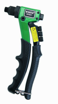 Заклепочник одноручный 8"  (2,4/ 3,2/ 4/ 4,8 мм)  90501 SATA 