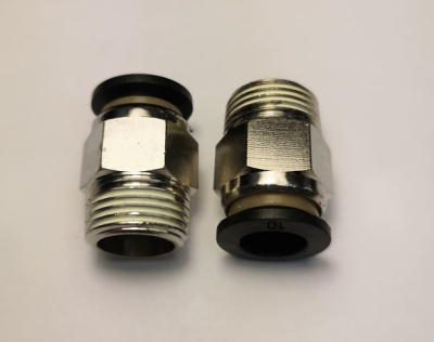 Фитинг переходной PC (прямой) d 10мм, наружняя резьба  М16*1,5 (уп.10шт)